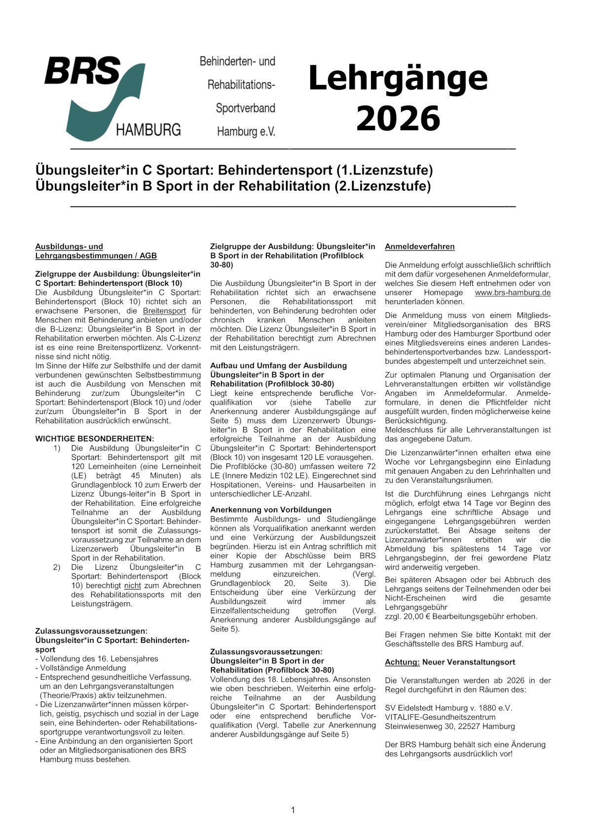 Erste Seite der PDF-Datei: Lehrgangsplan 2024