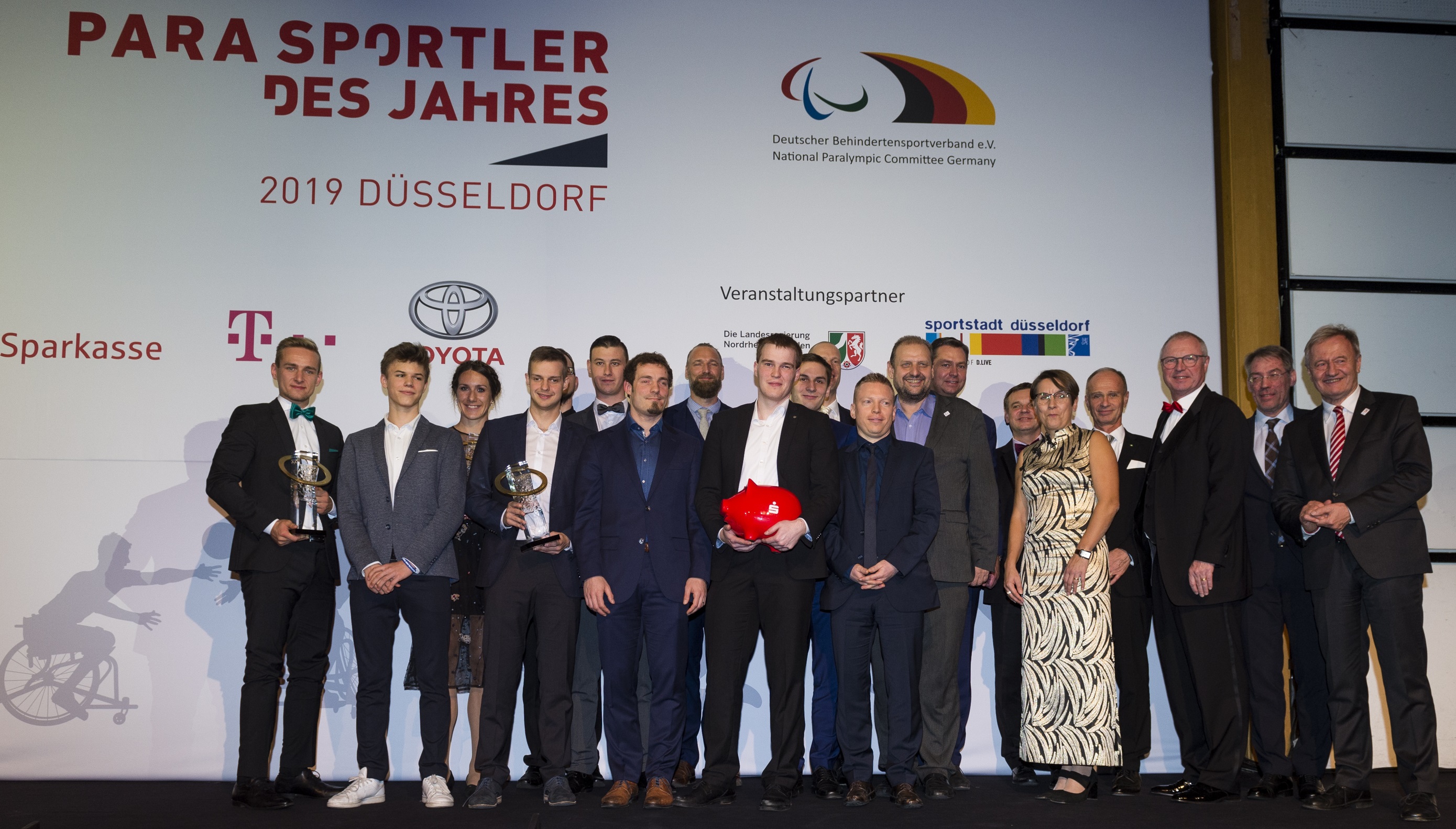 Gruppenbild der Parasportler des Jahres 2019 | Foto: Ralf Kuckuck / DBS