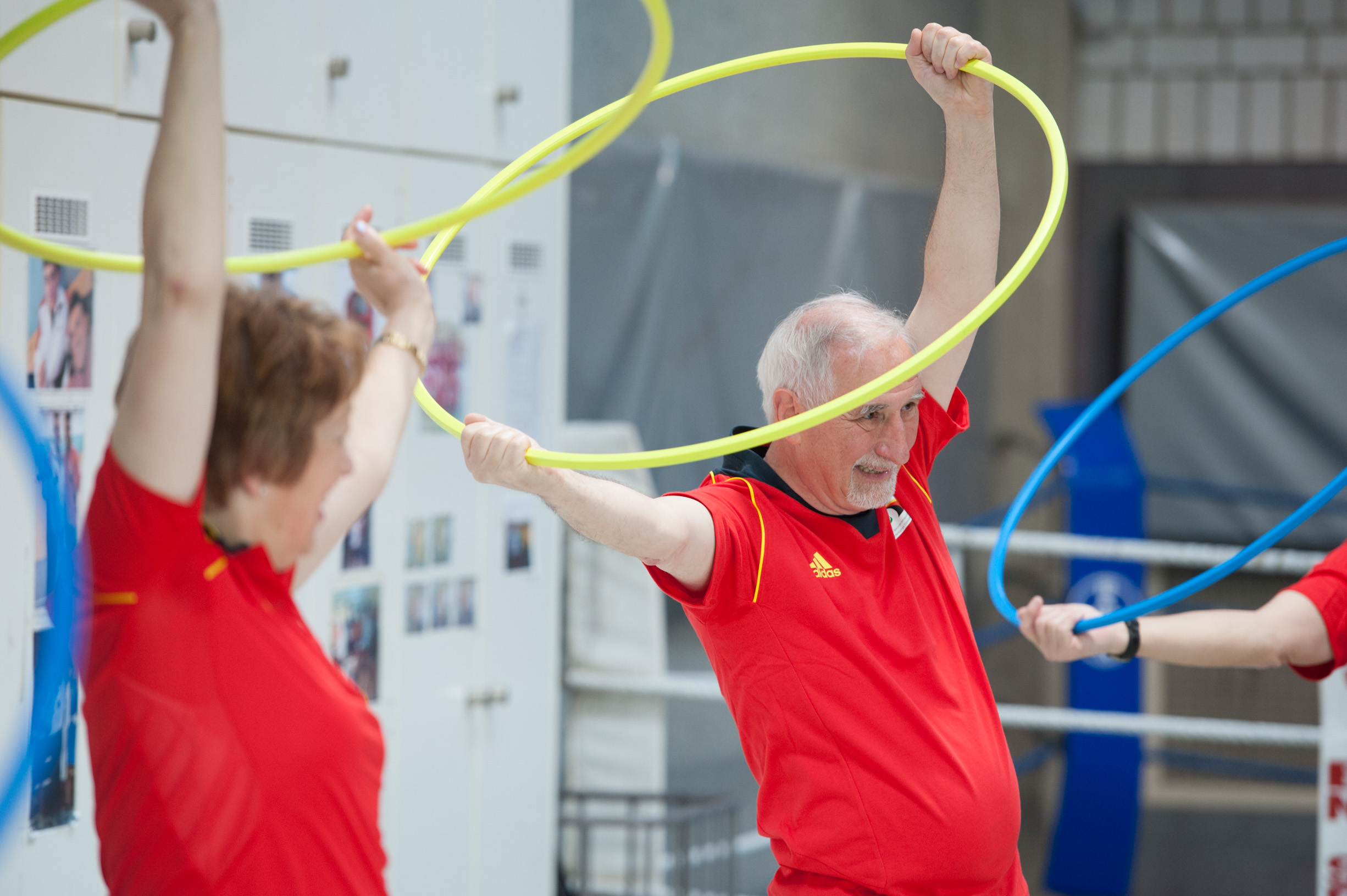 Senioren in einer Reha-Sport-Gruppe | Foto: picture alliance / DBS